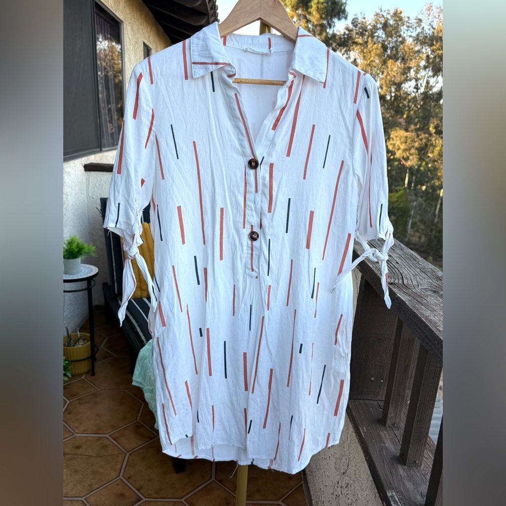 Lush Collared Mini Dress